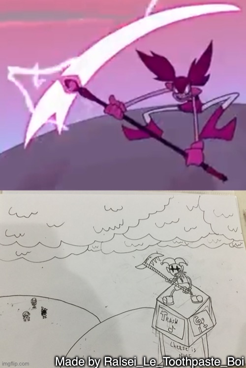 Jevil Spinel cause yes | Made by Ralsei_Le_Toothpaste_Boi | image tagged in spineltest,steven universe,spinel,undertale,deltarune,jevil | made w/ Imgflip meme maker