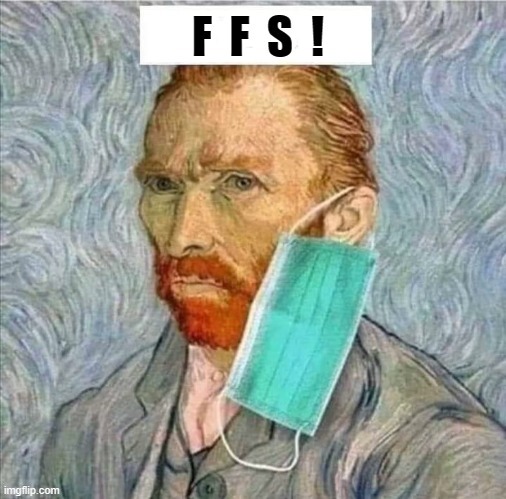 FFS | image tagged in vincent van gogh | made w/ Imgflip meme maker