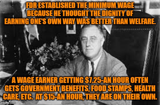 fdr fireside chats minimum wage