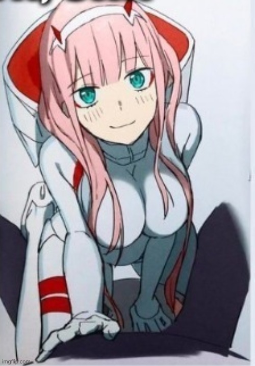 Zero two | image tagged in zero two | made w/ Imgflip meme maker