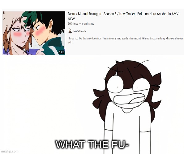 *proceeds to jump out a window* | image tagged in jaiden animations what the fu- | made w/ Imgflip meme maker