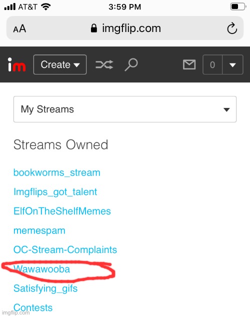 Bruh I own a stream for myself since when? | made w/ Imgflip meme maker