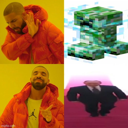 idk | image tagged in wide putin,minecraft creeper | made w/ Imgflip meme maker