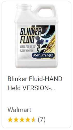High Quality Blinker Fluid Blank Meme Template