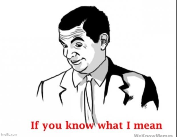 If you know what i mean | image tagged in if you know what i mean | made w/ Imgflip meme maker