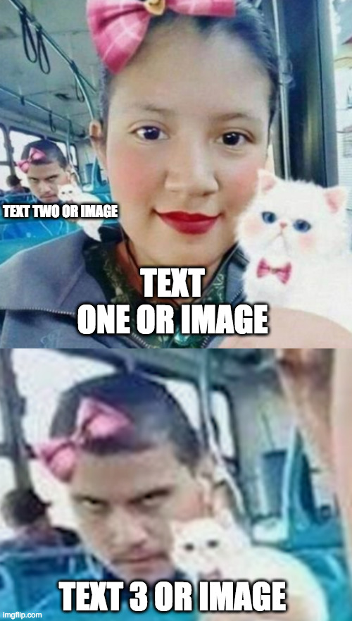 Image tagged in girl with filter and guy in the backround Imgflip