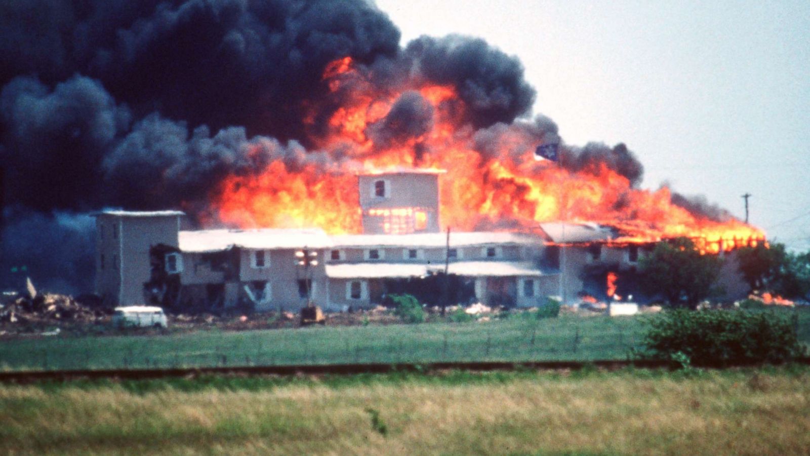 Waco Murder Scene Blank Meme Template