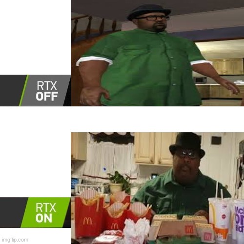 RTX  | image tagged in rtx,gta,gta san andreas | made w/ Imgflip meme maker