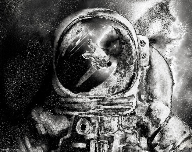 this is awesome | image tagged in drawing,space,among us | made w/ Imgflip meme maker