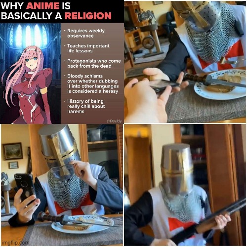 NO YOU HERETIC | image tagged in crusader,heresy,religion | made w/ Imgflip meme maker