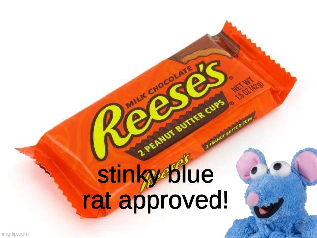stinky blue rat in a nutshell | stinky blue rat approved! | image tagged in stinky blue rat | made w/ Imgflip meme maker