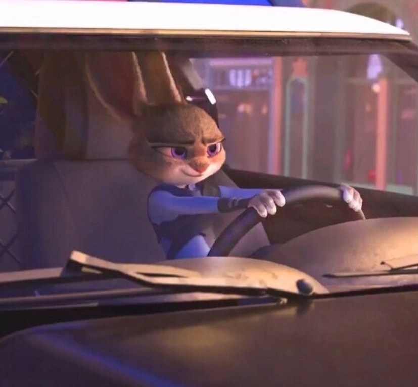 Judy Hopps Driving Blank Template Imgflip