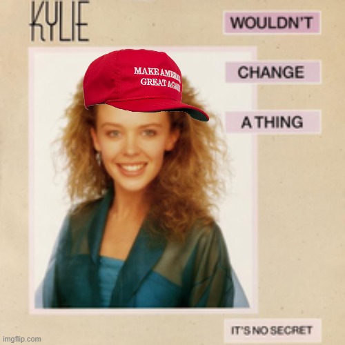 Kylie wouldn’t change a thing | image tagged in kylie wouldn t change a thing | made w/ Imgflip meme maker