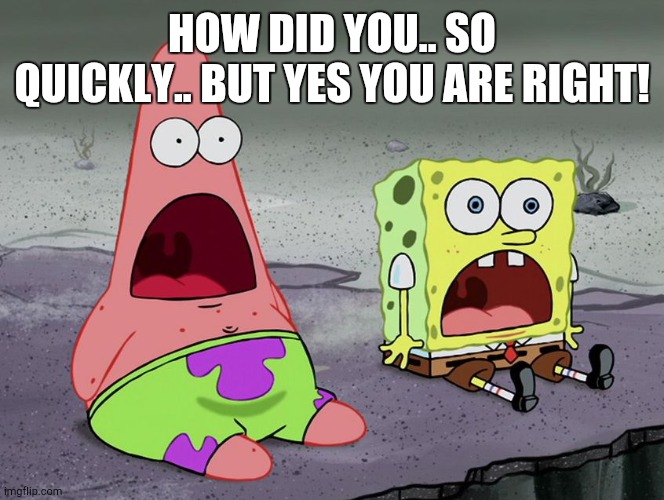Jaw Drops | HOW DID YOU.. SO QUICKLY.. BUT YES YOU ARE RIGHT! | image tagged in jaw drops | made w/ Imgflip meme maker
