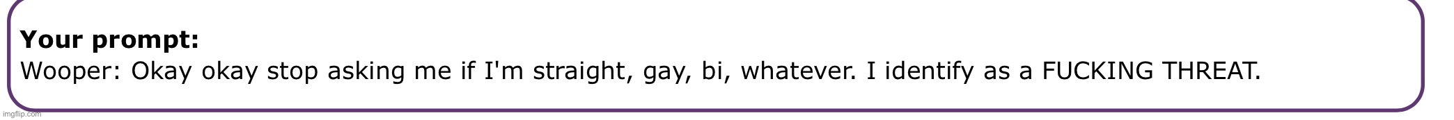 made w/ Imgflip meme maker