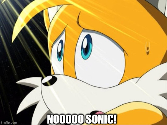 NOOOOO SONIC! | made w/ Imgflip meme maker