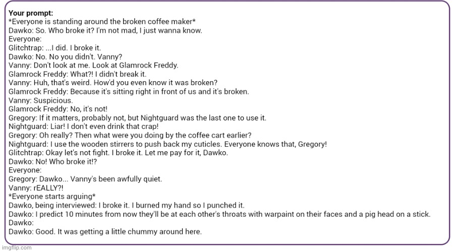 Security Breach with Dawko #3 | made w/ Imgflip meme maker