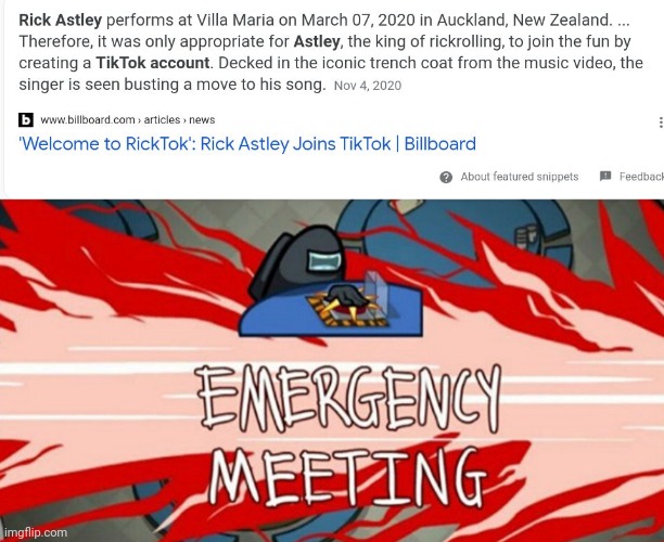 HOW COULD YOU, RICK?! | image tagged in emergency meeting,he had betrayed us,this is not fine | made w/ Imgflip meme maker