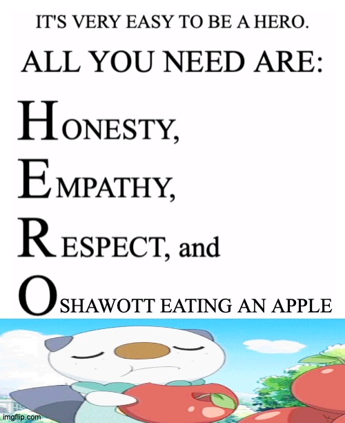 Right On The Refrigerator | SHAWOTT EATING AN APPLE; https://www.youtube.com/watch?v=HOHthnsuhPw | image tagged in honesty empathy respect and open-mindedness,memes,anime,pokemon,osha,what | made w/ Imgflip meme maker