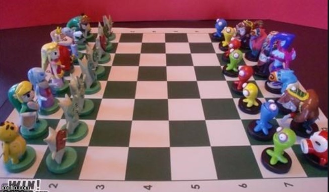 How I play chess | image tagged in chess,mario,fail | made w/ Imgflip meme maker