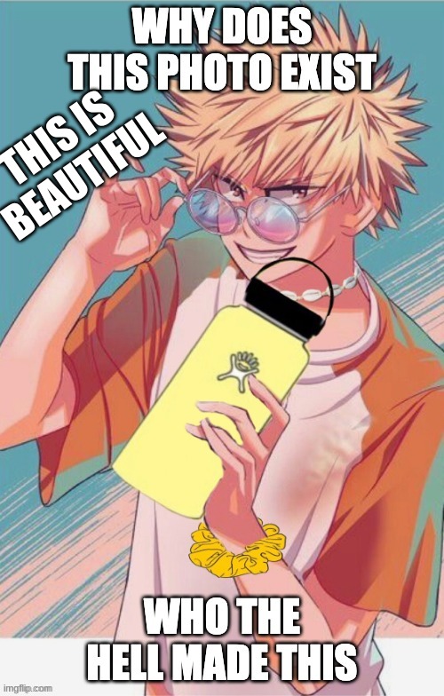 VSCO Bakugo | THIS IS BEAUTIFUL | image tagged in vsco,bakugo | made w/ Imgflip meme maker