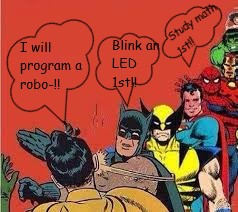 program_robin_slap Blank Meme Template