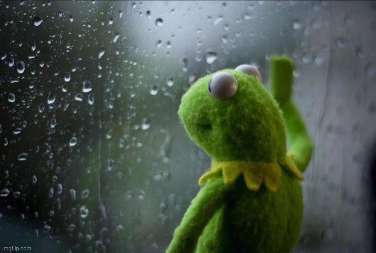 Sad Kermit | image tagged in sad kermit | made w/ Imgflip meme maker