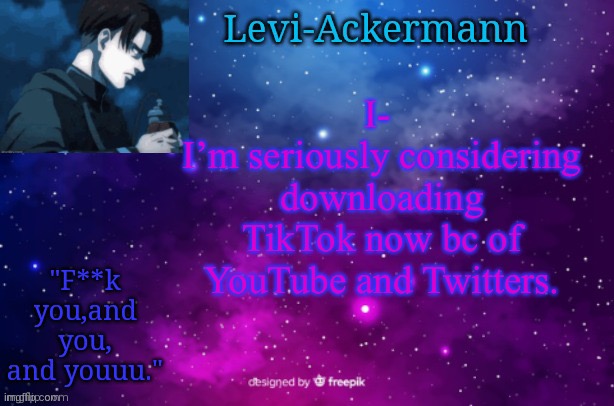 Twitter* I can’t spell ;w; | I- 
I’m seriously considering downloading TikTok now bc of YouTube and Twitters. | image tagged in temp 2 | made w/ Imgflip meme maker