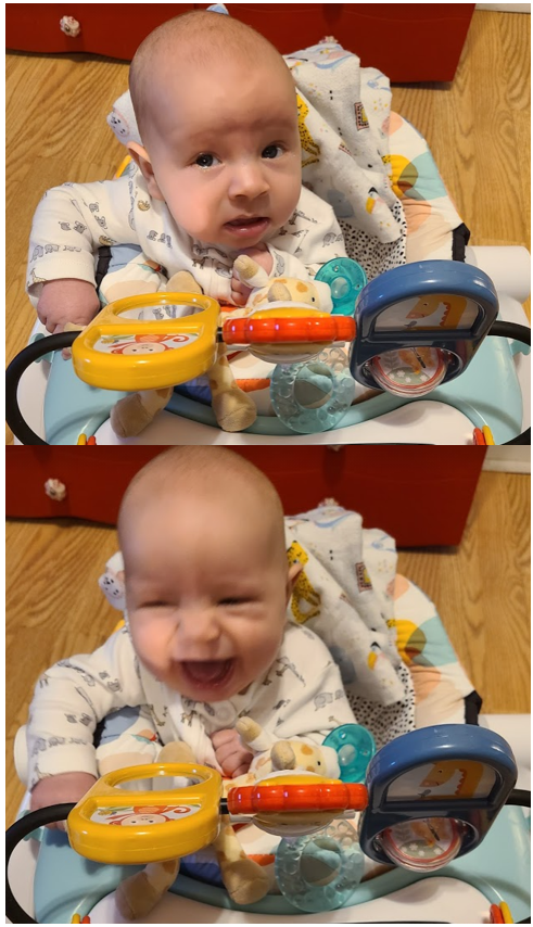 Baby Peter Listen and Laugh Blank Meme Template