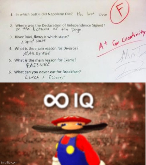 They should have gotten an A+ overal. | image tagged in infinite iq | made w/ Imgflip meme maker