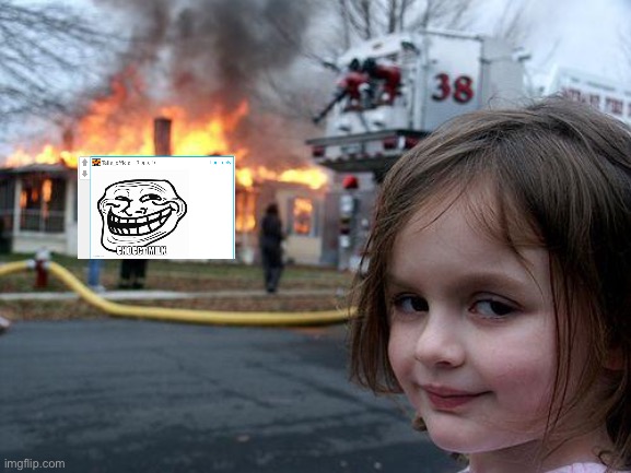 Disaster Girl Meme | image tagged in memes,disaster girl | made w/ Imgflip meme maker