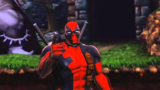 Deadpool MvC3 Blank Meme Template