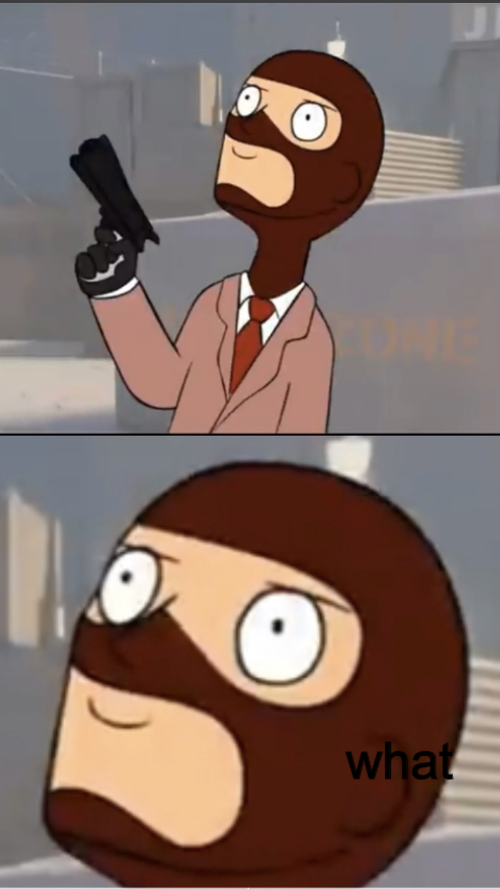 what (spy edition) Blank Meme Template