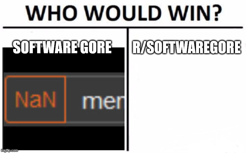 Would you rather : r/softwaregore
