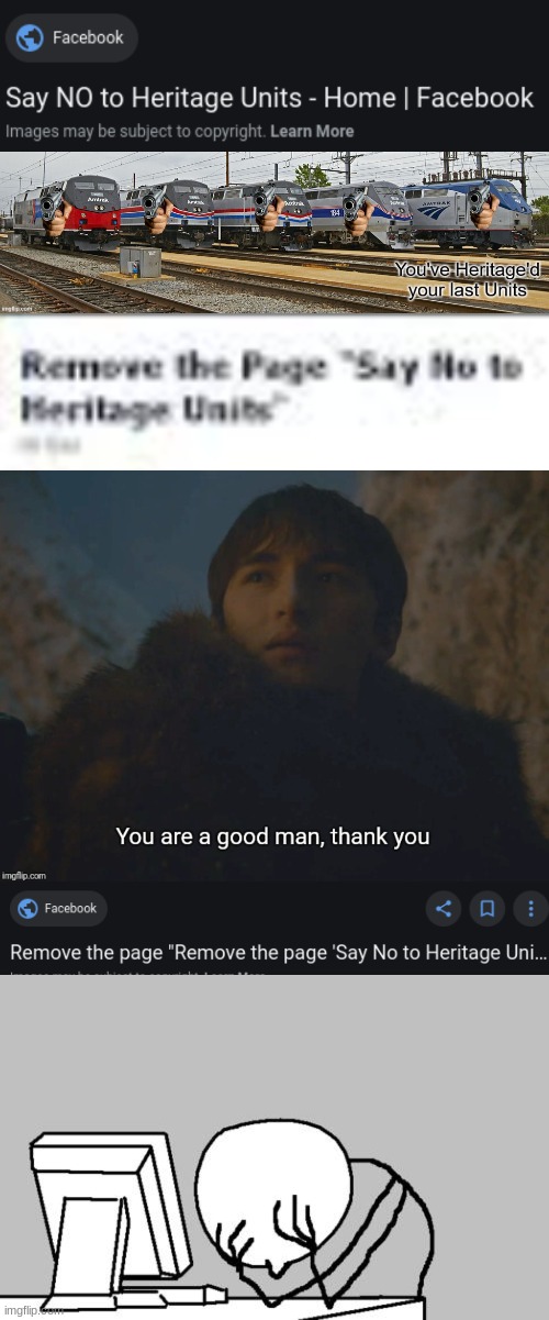 i see we've got a war going here | image tagged in you've heritage'd your last units,you are a good man thank you,memes,computer guy facepalm | made w/ Imgflip meme maker
