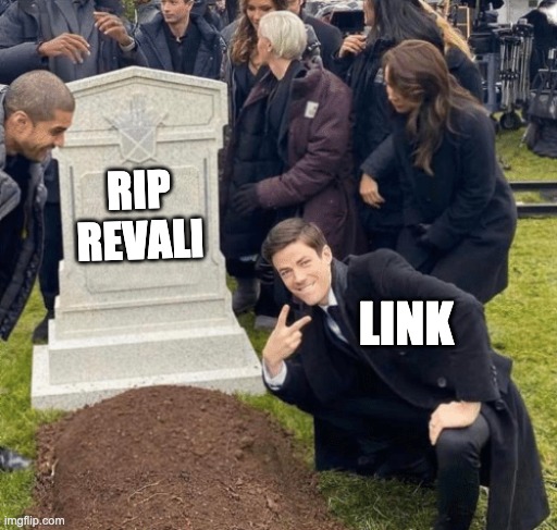 Grant Gustin over grave | RIP
REVALI LINK | image tagged in grant gustin over grave | made w/ Imgflip meme maker