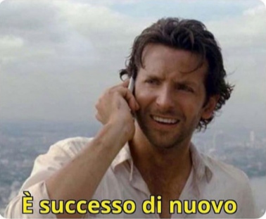 È successo di nuovo Blank Meme Template