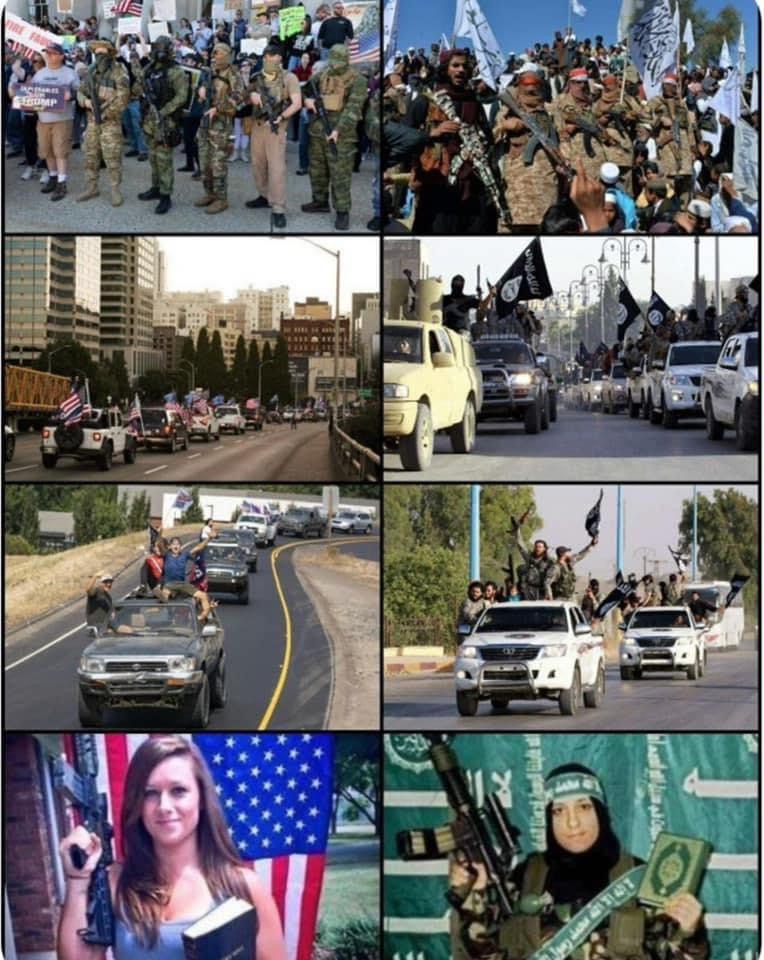 MAGA jihadis Blank Meme Template