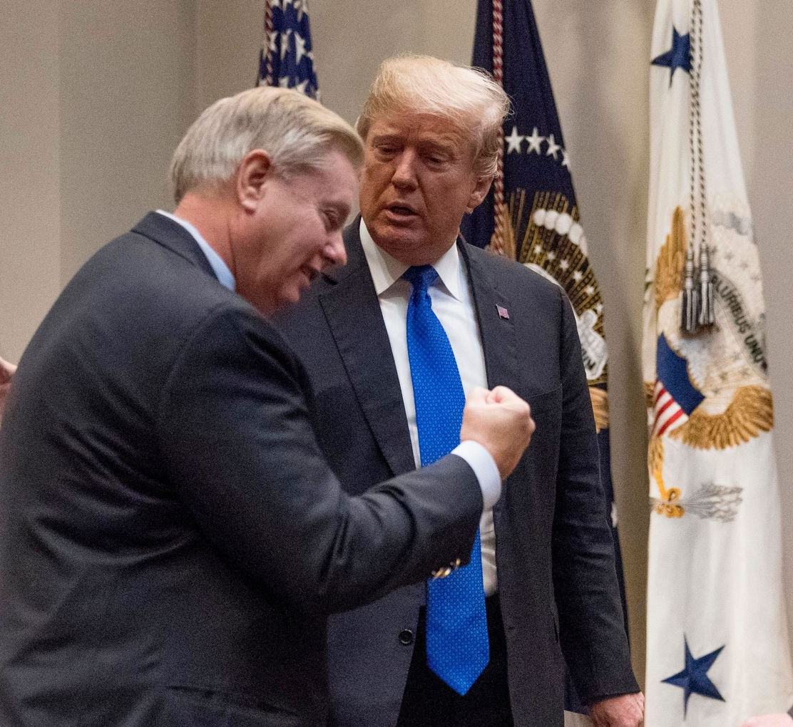 Lindsey Trump Handjob Blank Meme Template