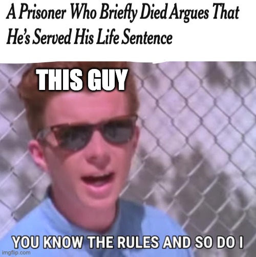 You know the rules | THIS GUY | image tagged in you know the rules | made w/ Imgflip meme maker