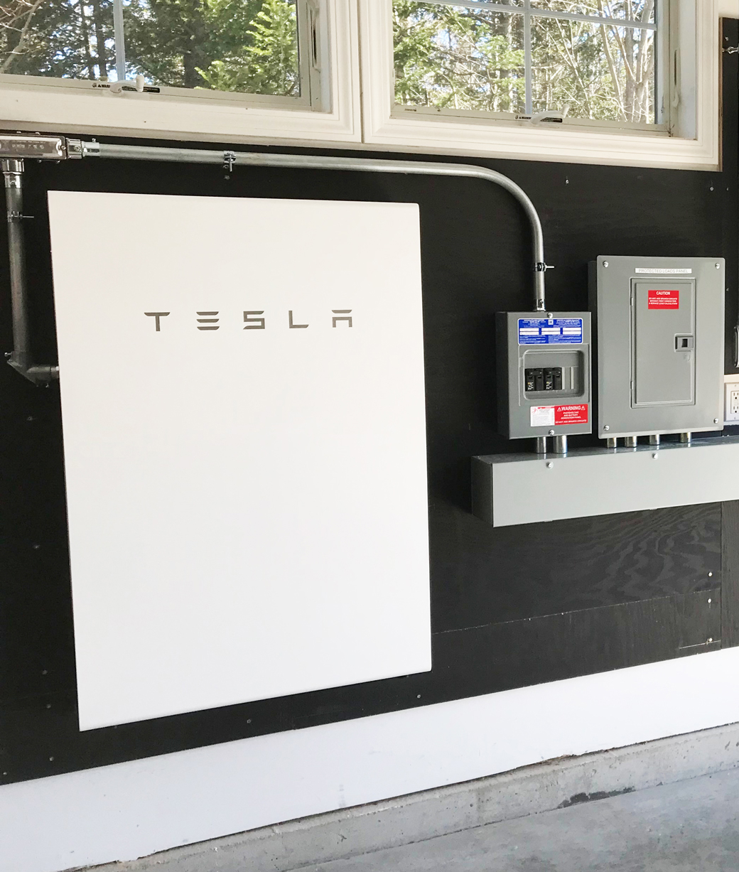 High Quality tesla powerwall garage Blank Meme Template