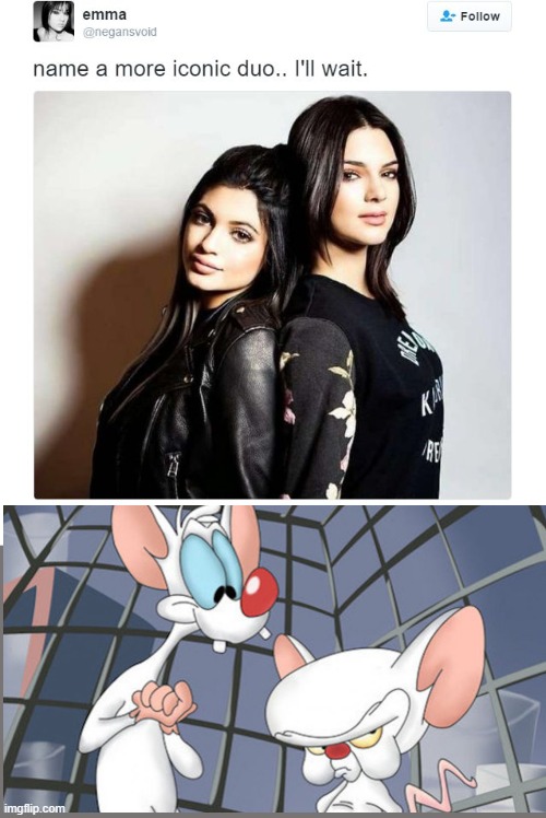 I can't name one better | image tagged in name a more iconic duo | made w/ Imgflip meme maker