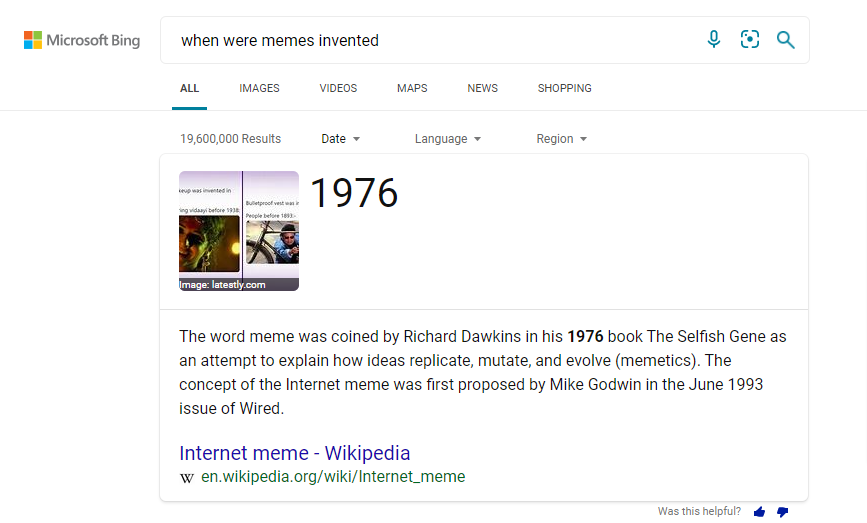 When Were Memes Made Blank Meme Template