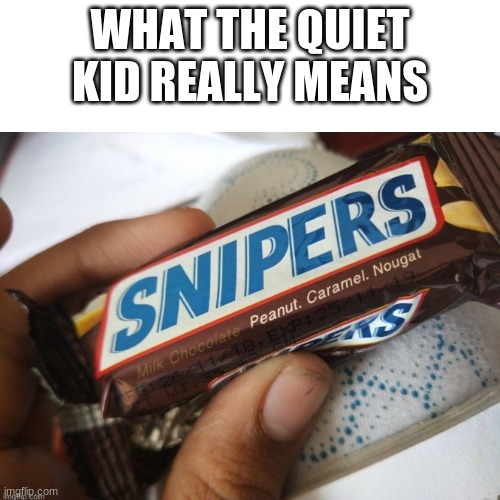 *Quiet Kid Ensues* | WHAT THE QUIET KID REALLY MEANS | made w/ Imgflip meme maker