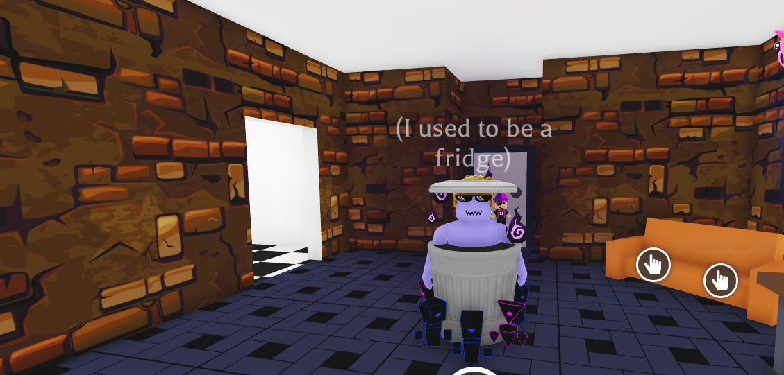 somewhat cursed roblox Blank Meme Template