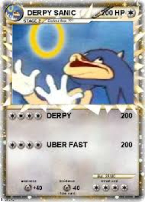 new pokemon | image tagged in sanic | made w/ Imgflip meme maker
