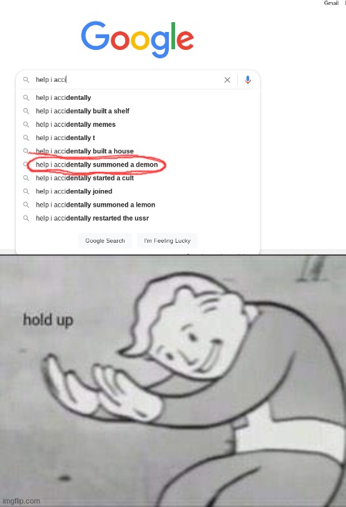 hol up. | image tagged in fallout hold up | made w/ Imgflip meme maker