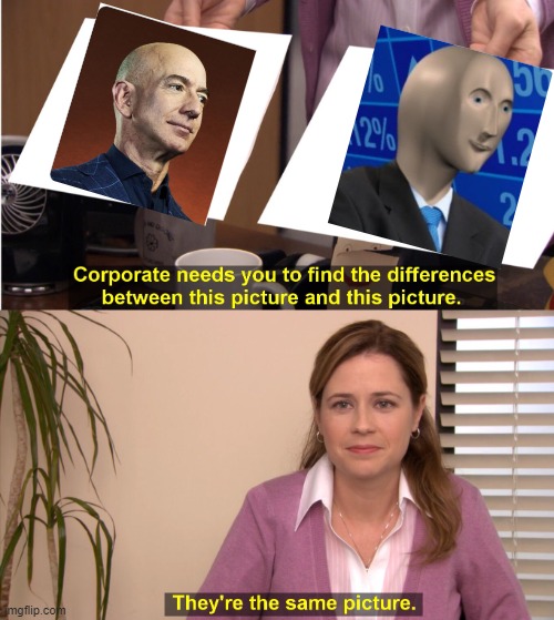 there exactly the same | image tagged in there the same image,stonks | made w/ Imgflip meme maker