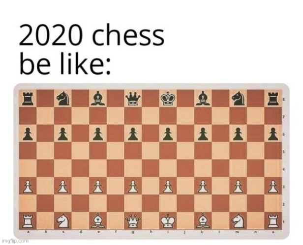 SOCIAL DISTANCE | image tagged in covid-19,chess,social distancing | made w/ Imgflip meme maker
