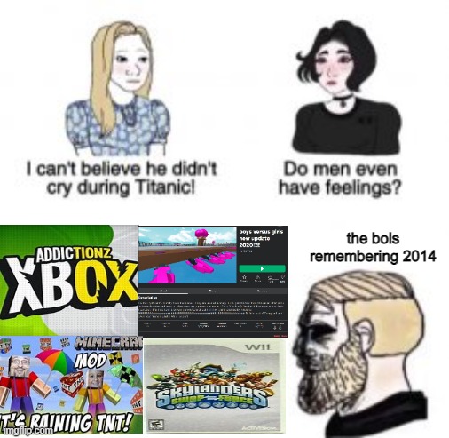 the bois remembering 2014 | made w/ Imgflip meme maker